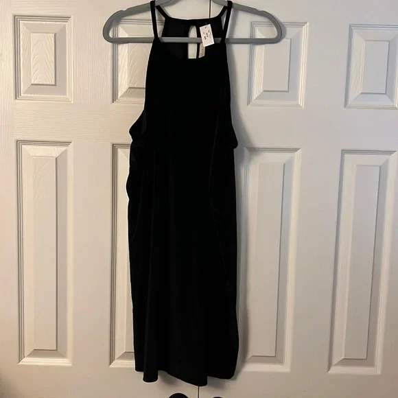 black dress hit the floor Metallic Lace Off-Shoulder Black Sheath Midi Dress